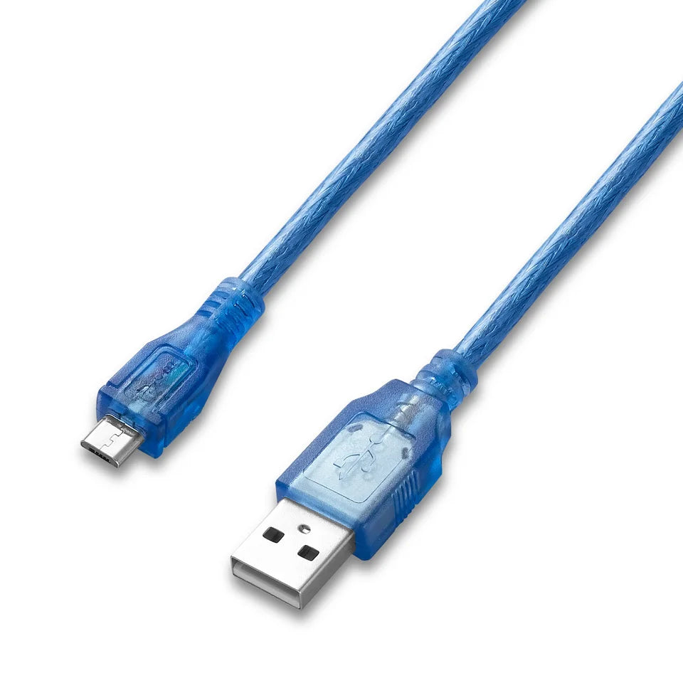 Micro USB B 5Pin Male to USB A Male Data Charging Cable - 0.8m