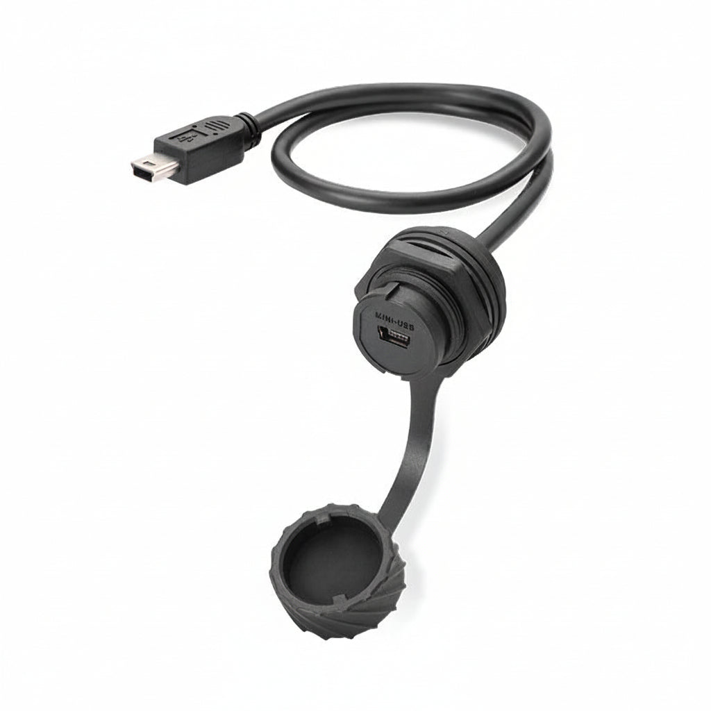Industrial waterproof Mini USB extension cable