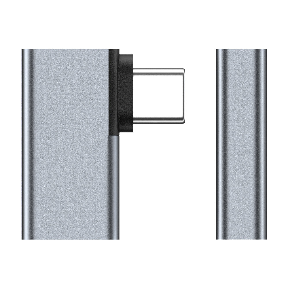 8K USB C Male to Female Data Charging OTG Angled Adapter USB 4.0 100W 40Gbps