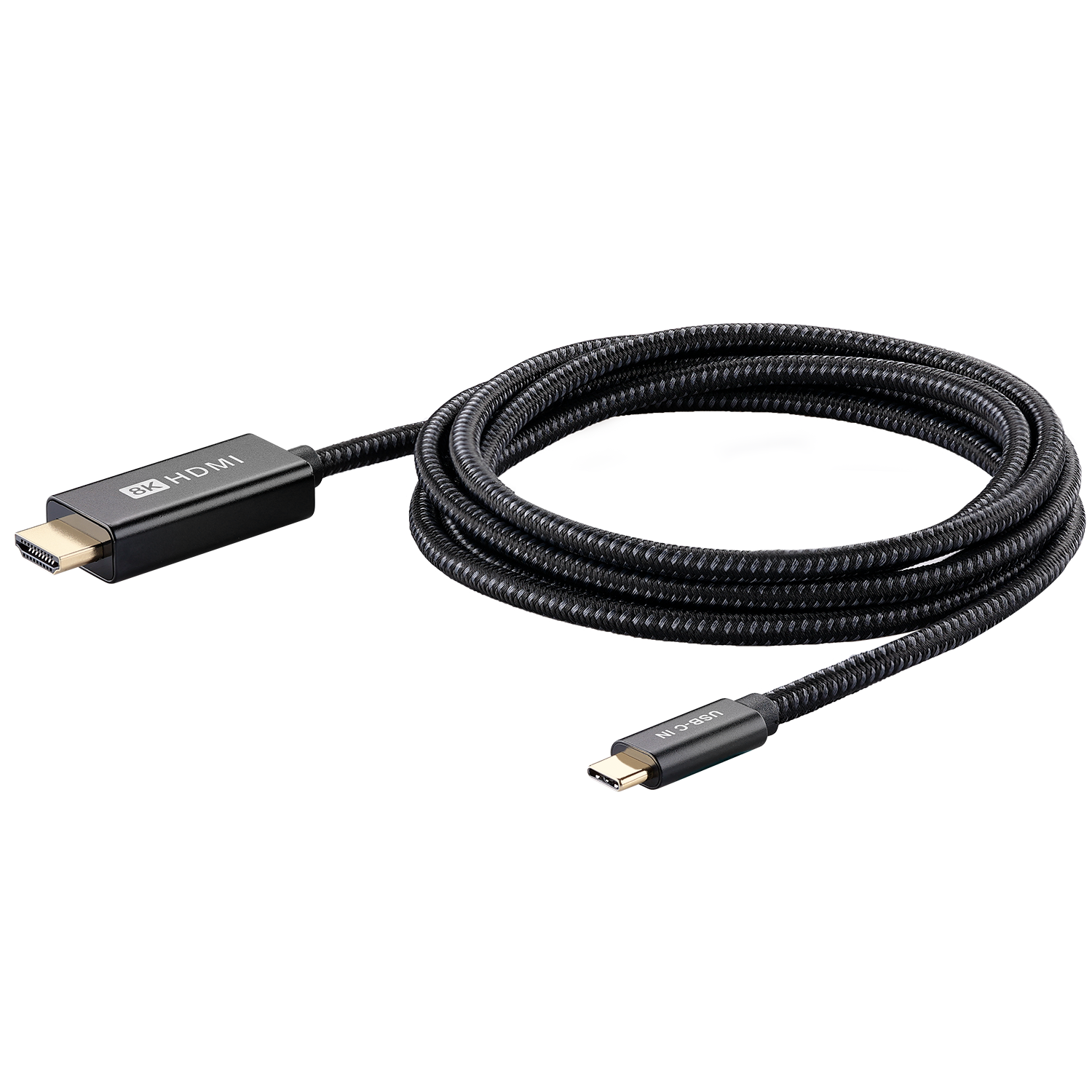 USB-C to HDMI 2.1 8K PC Laptop TV Monitor Video Cable 2m