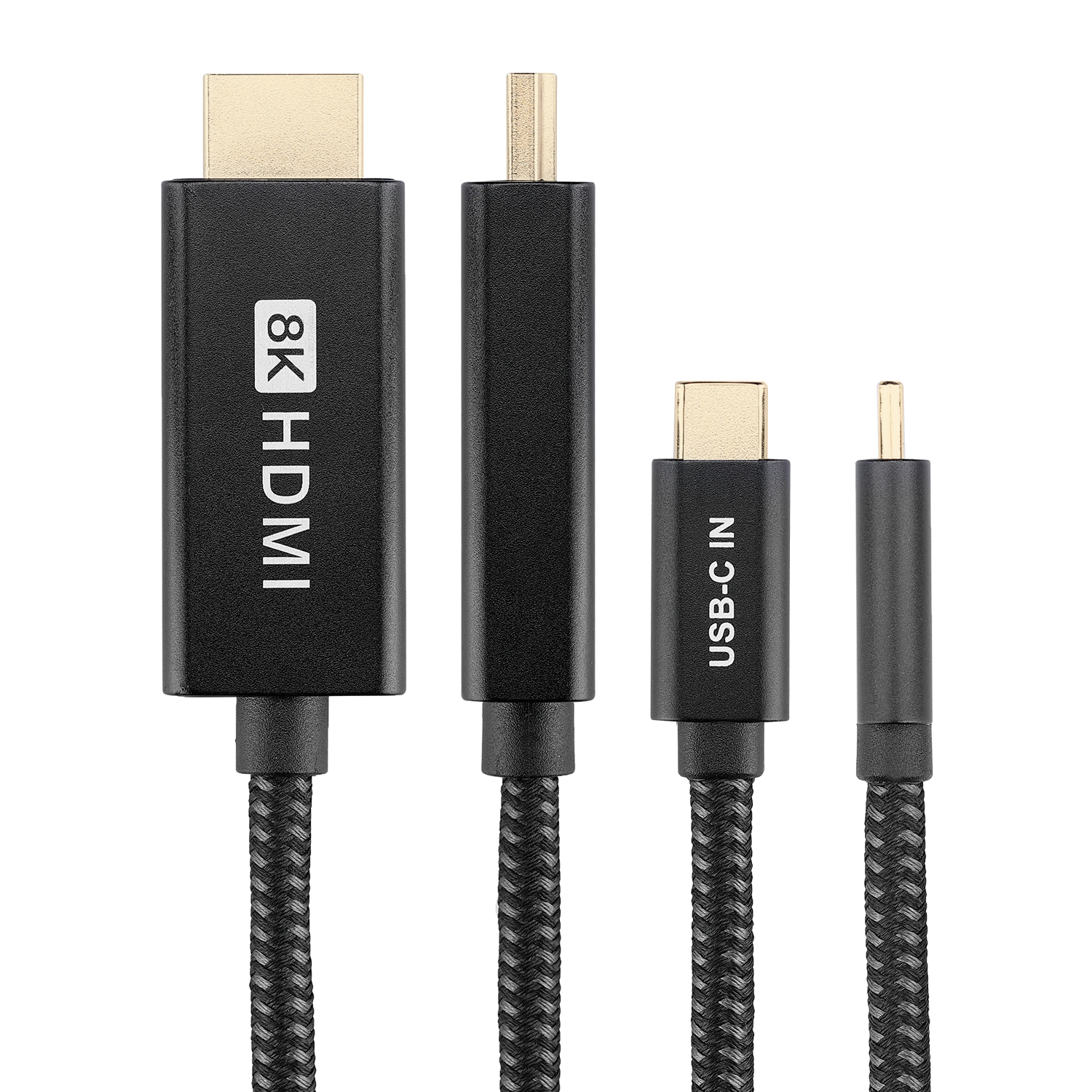 USB-C to HDMI 2.1 8K PC Laptop TV Monitor Video Cable 2m