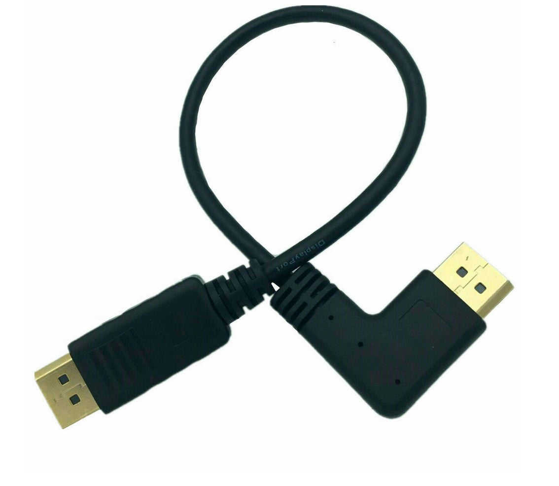 DisplayPort Male to Male 4K Video Cable (0.3m)