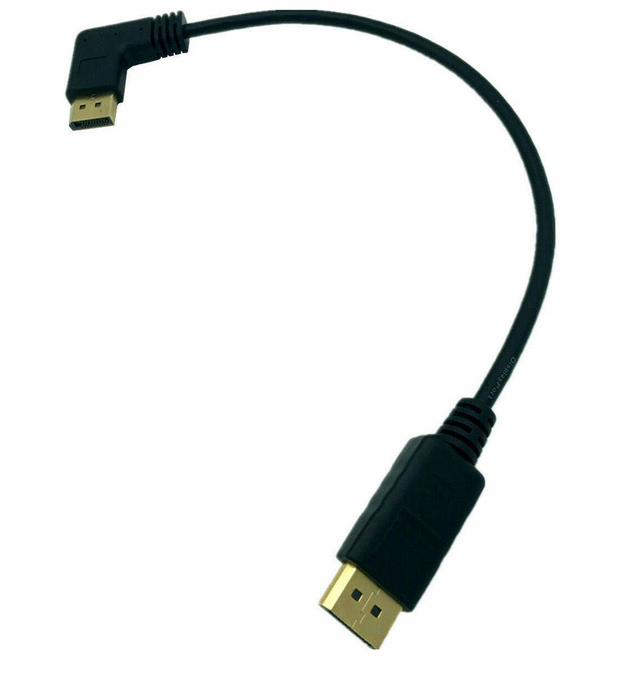 DisplayPort Male to Male 4K Video Cable (0.3m)