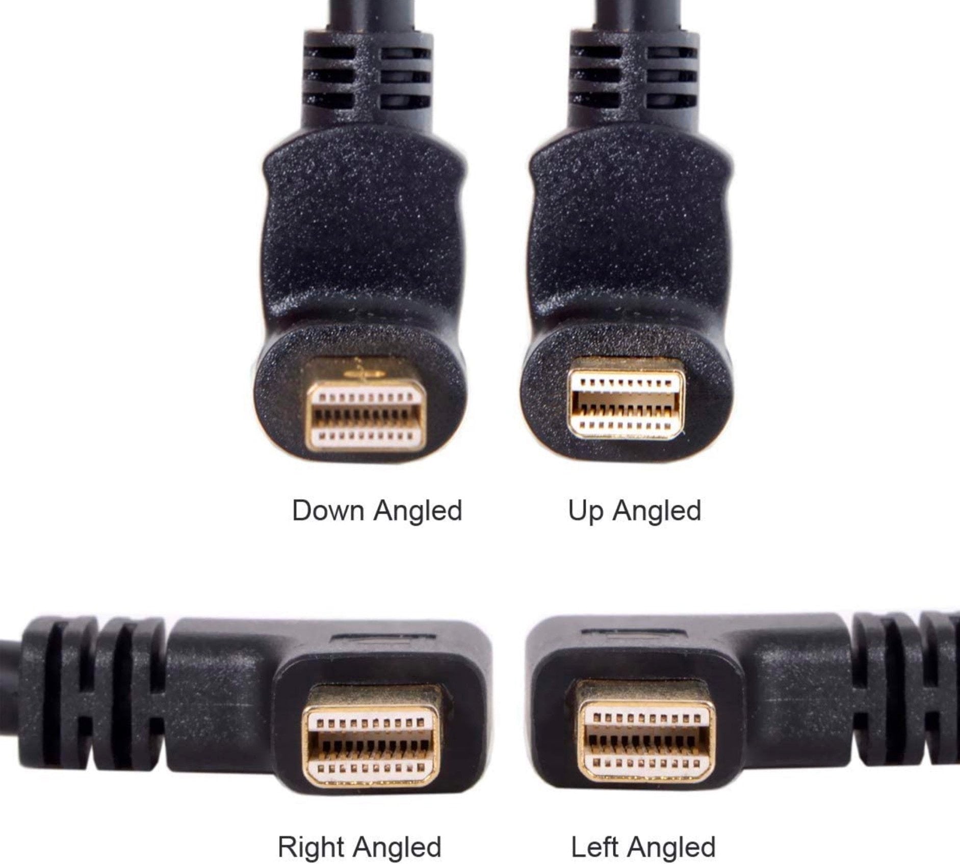 Mini Displayport Female to Mini Displayport Female Panel Mount 4k Cable 0.3m