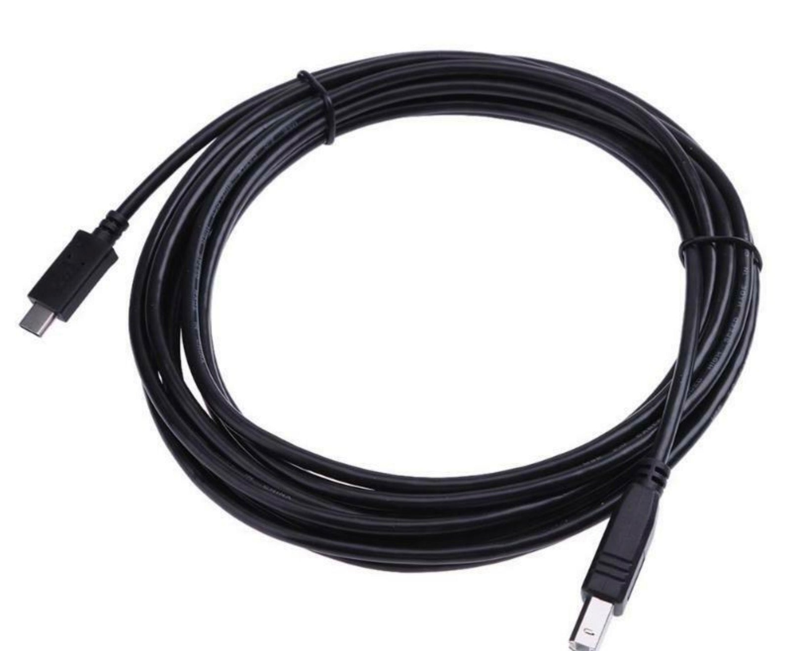 USB 3.1 Type C Male to USB 2.0 B Type Male Printer Scanner Cable