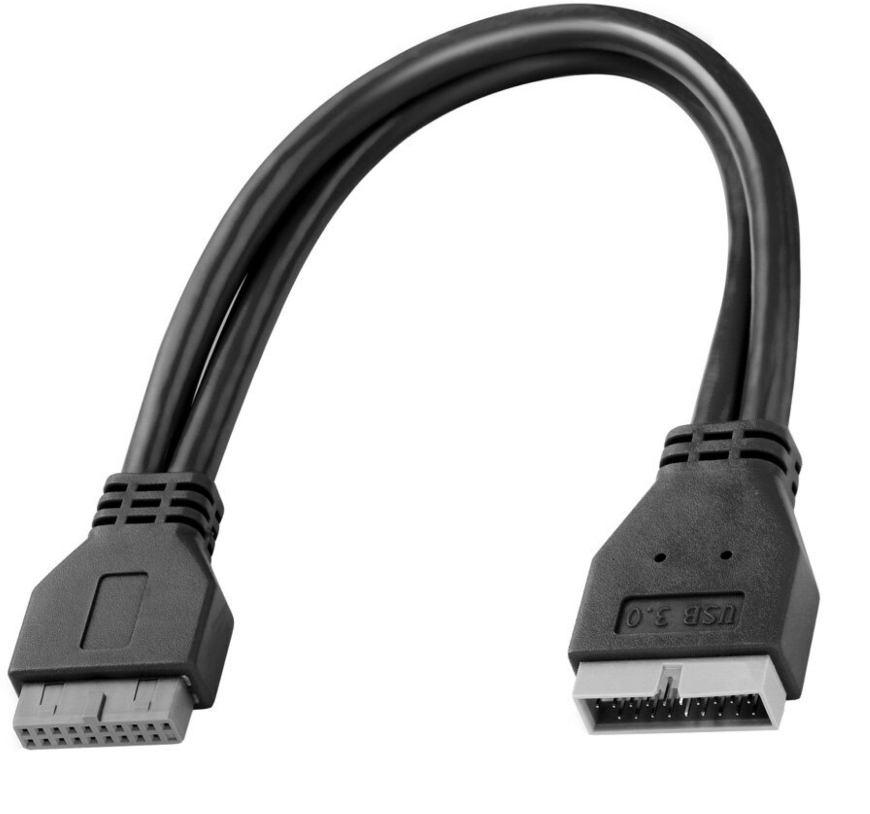 USB 3.0 20 Pin Male to Female Motherboard Mainboard Cable 0.3m