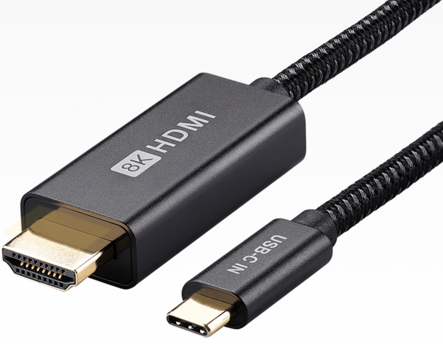 USB-C to HDMI 2.1 8K PC Laptop TV Monitor Video Cable 2m