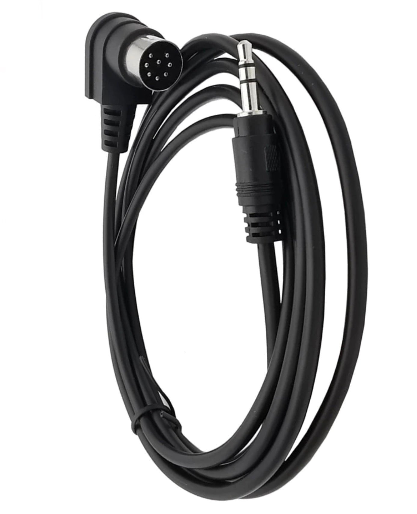 Car AUX Input Adapter Cable – 3.5mm Jack to 8-Pin M-BUS for Alpine CD Changer (1.8m)