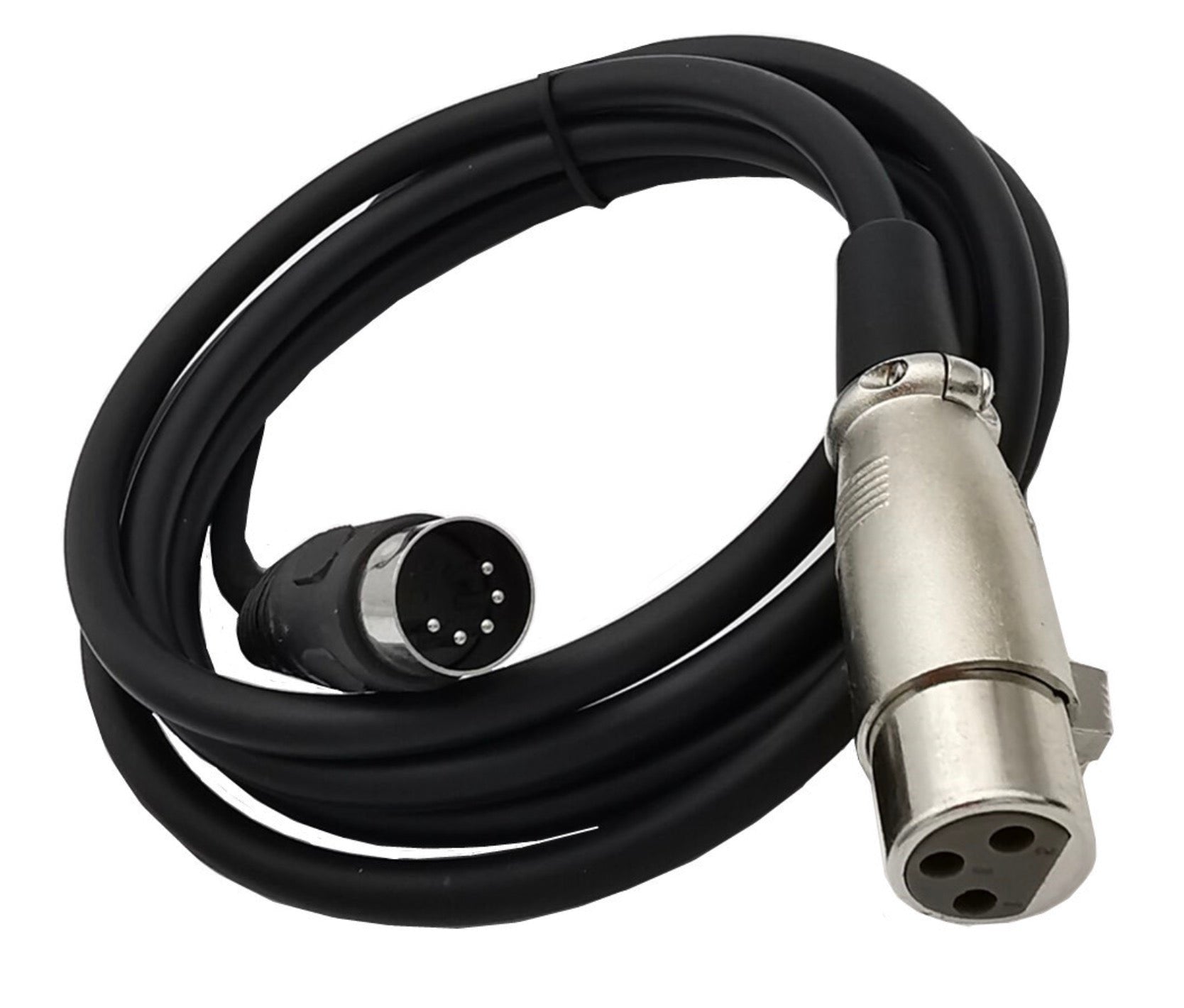 5-pin Din to XLR 3-pin Female Audio Cable for Music Instruments