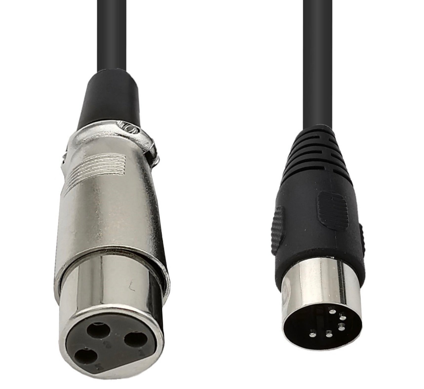 5-pin Din to XLR 3-pin Female Audio Cable for Music Instruments