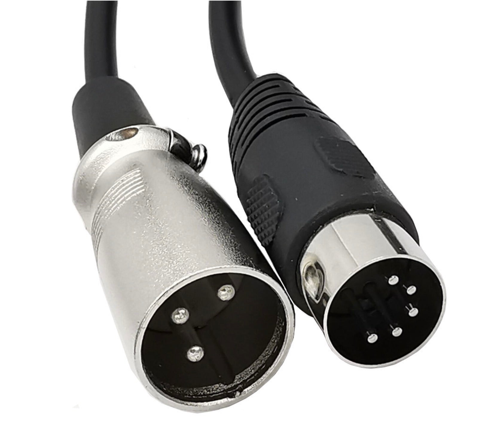 5-Pin Din Male to XLR 3 Pin Male Audio Cable for Musical Instruments