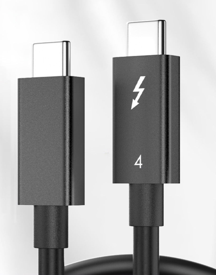 40Gbps USB4 Thunderbolt 4 Cable with 8K Video and 100W Charging (USB C - USB C) 1.2m