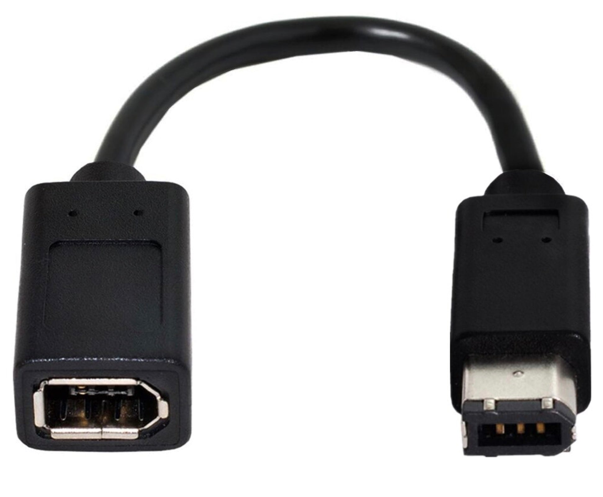 1394 6-Pin Female to 1394b 6-Pin Male FireWire 400 to 400 Extension Cable