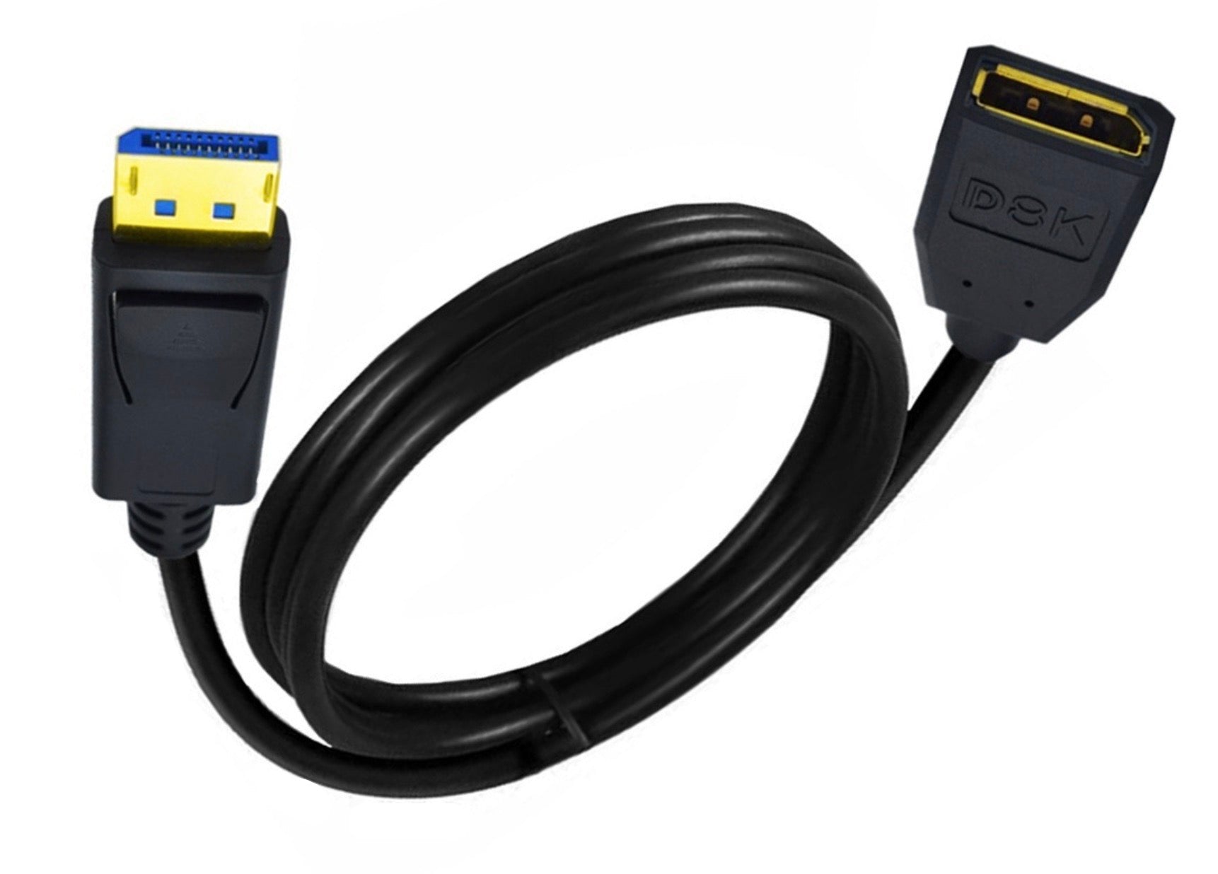 8K DisplayPort 1.4 Male to Female Extension Cable HDR 8K@60Hz / 4K@144Hz