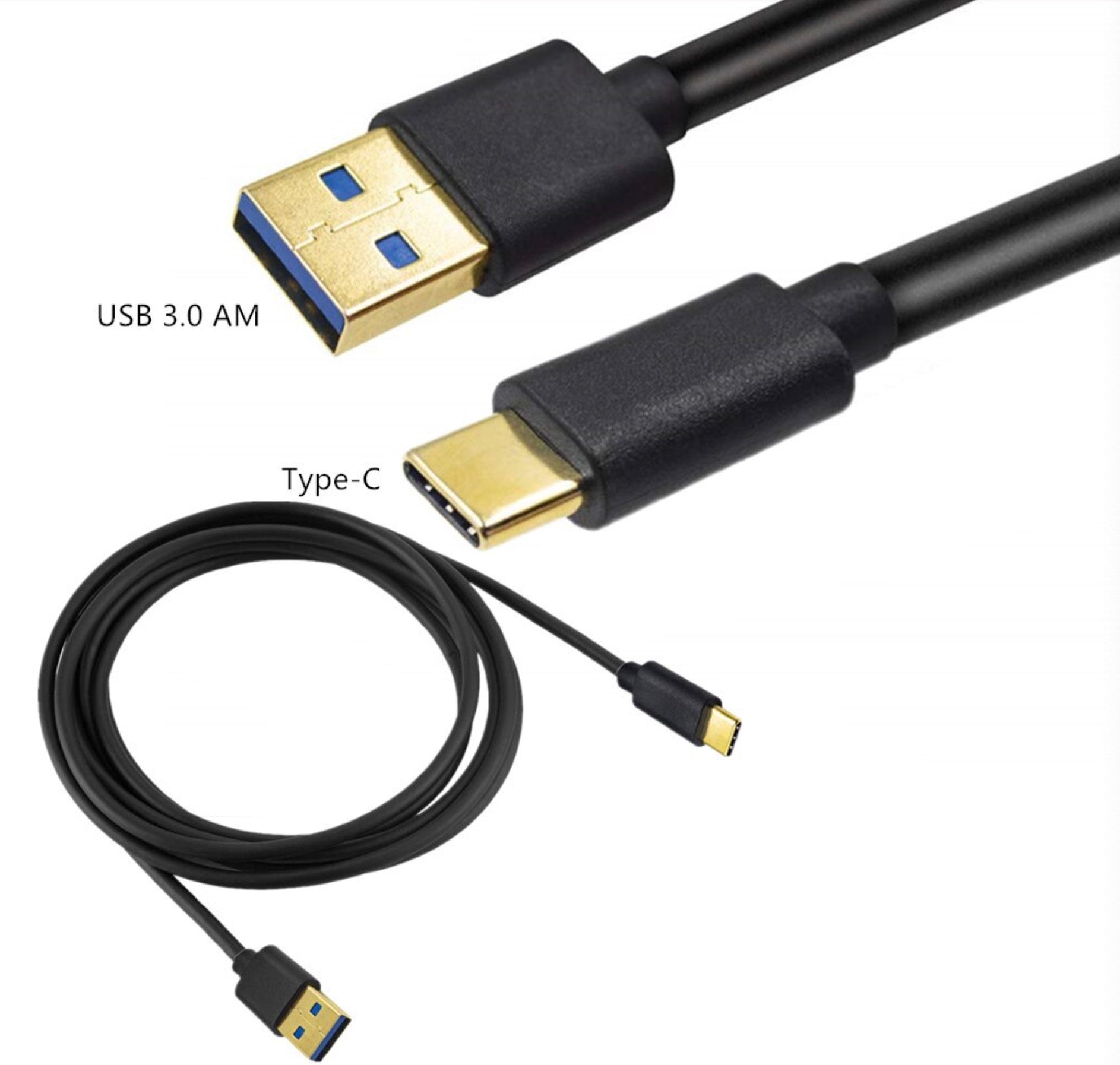 USB-C Type-C to USB 3.0 Type A Data Charging Cable