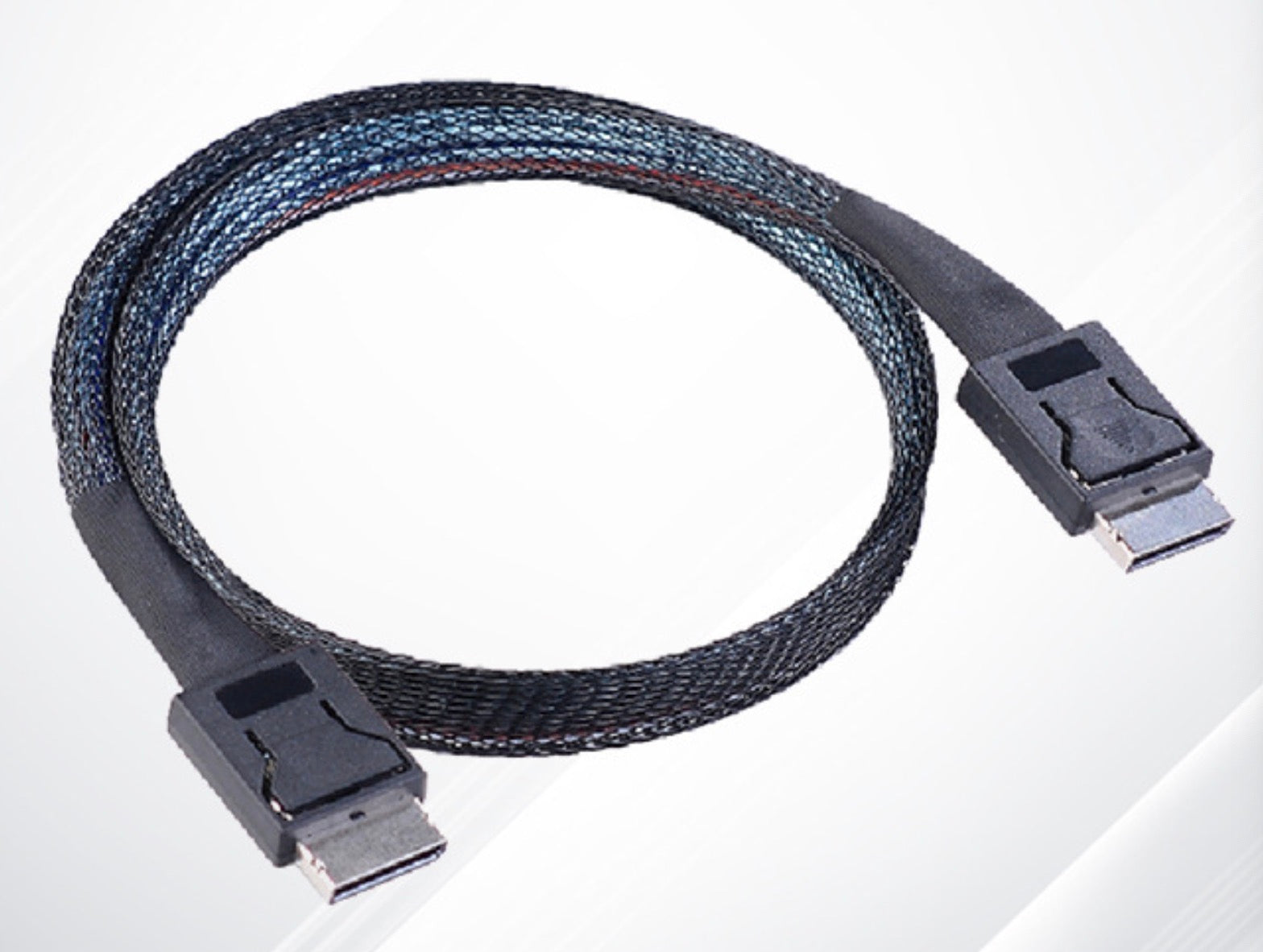 OCuLink PCIe SFF-8611 4i to OCuLink SFF-8611 SSD Data Active Cable 0.8m