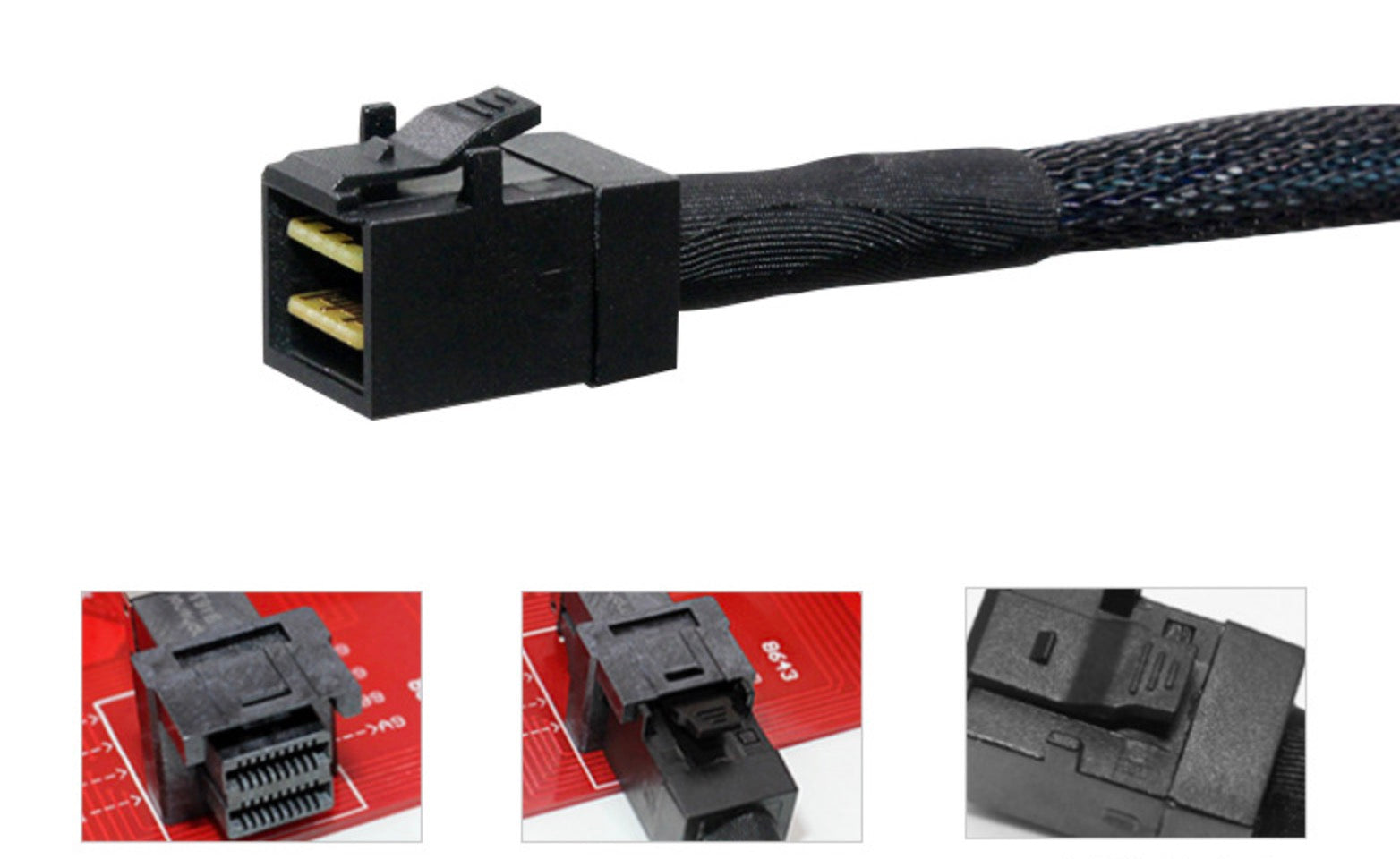 Mini SAS SFF-8643 to Mini SAS 36Pin SFF-8087 Internal Mini SAS HD Cable (8643 to 8087)