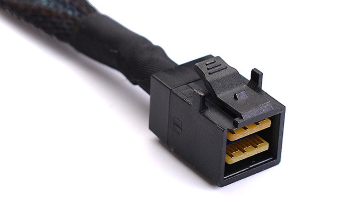 Mini SAS SFF-8643 to U.2 SFF-8639 U2 NVME SSD Data Cable 12Gbps 0.8m