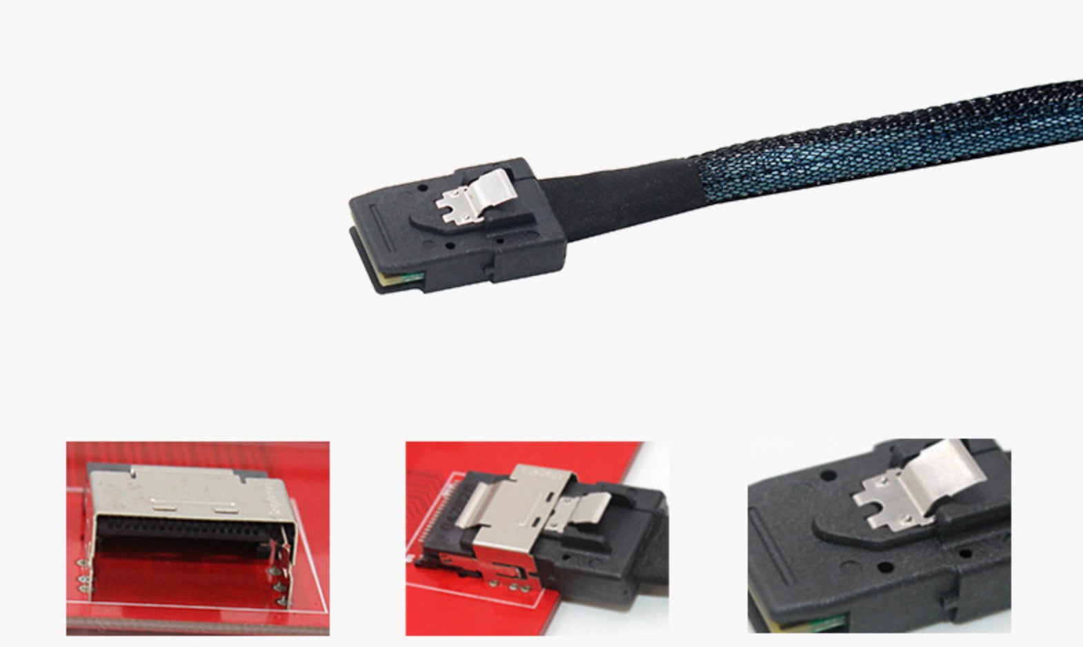 Internal Mini-SAS 36Pin SFF-8087 to 4 x SATA 7Pin Data Cable