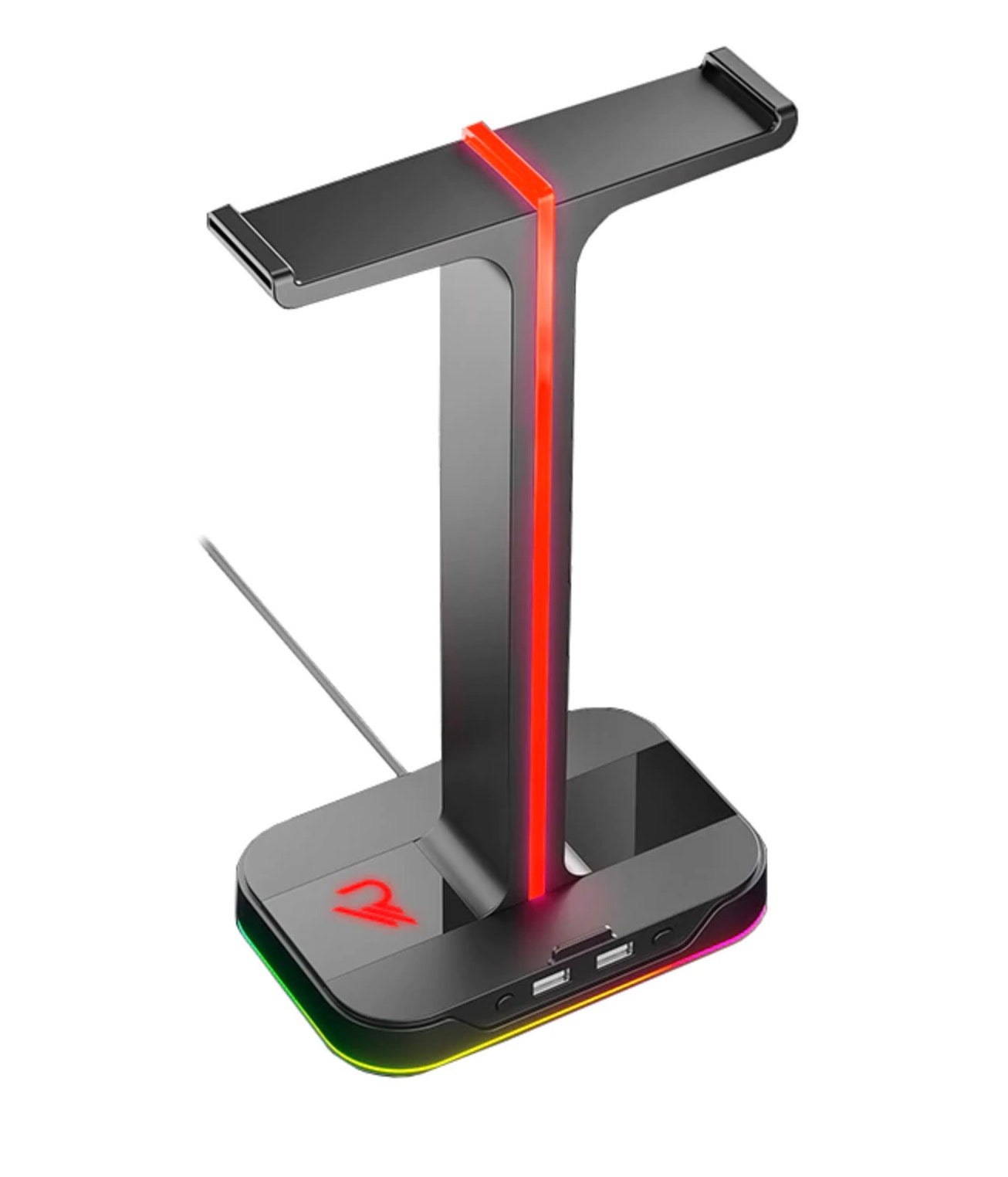 Subsonic Raiden Dual Headset Stand With RGB Lighting