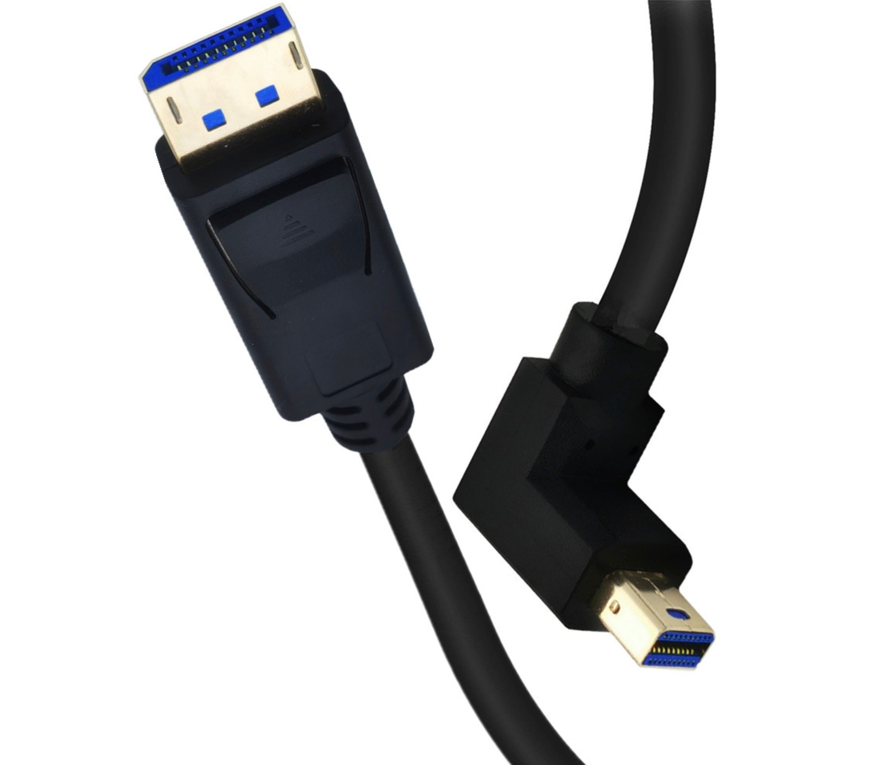 Mini DisplayPort angled connector