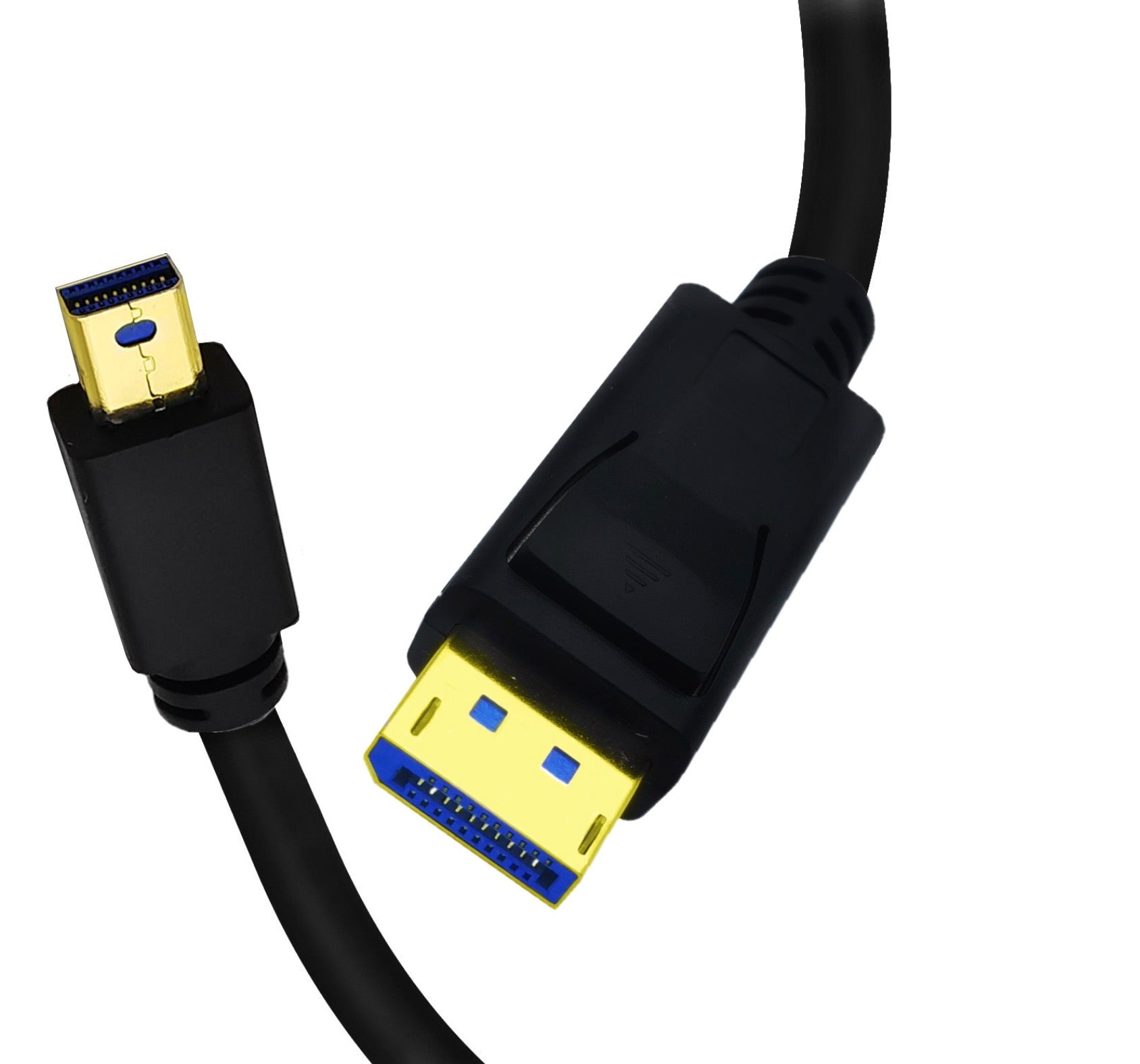 DisplayPort 1.4 8K Male to Mini DisplayPort Straight Male Cable 0.3m