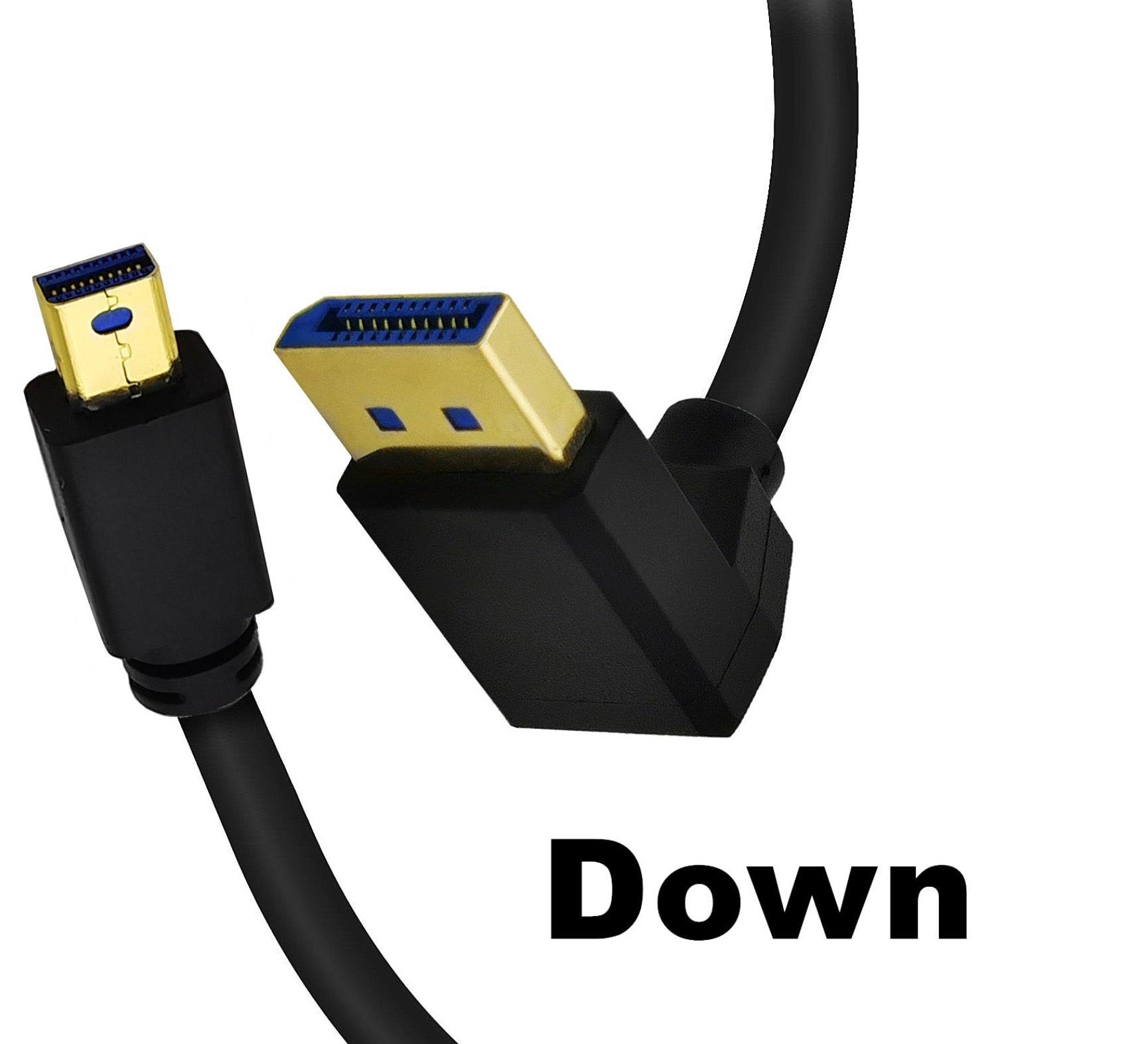 DisplayPort 1.4 8K Male to Mini DisplayPort Straight Male Cable 0.3m