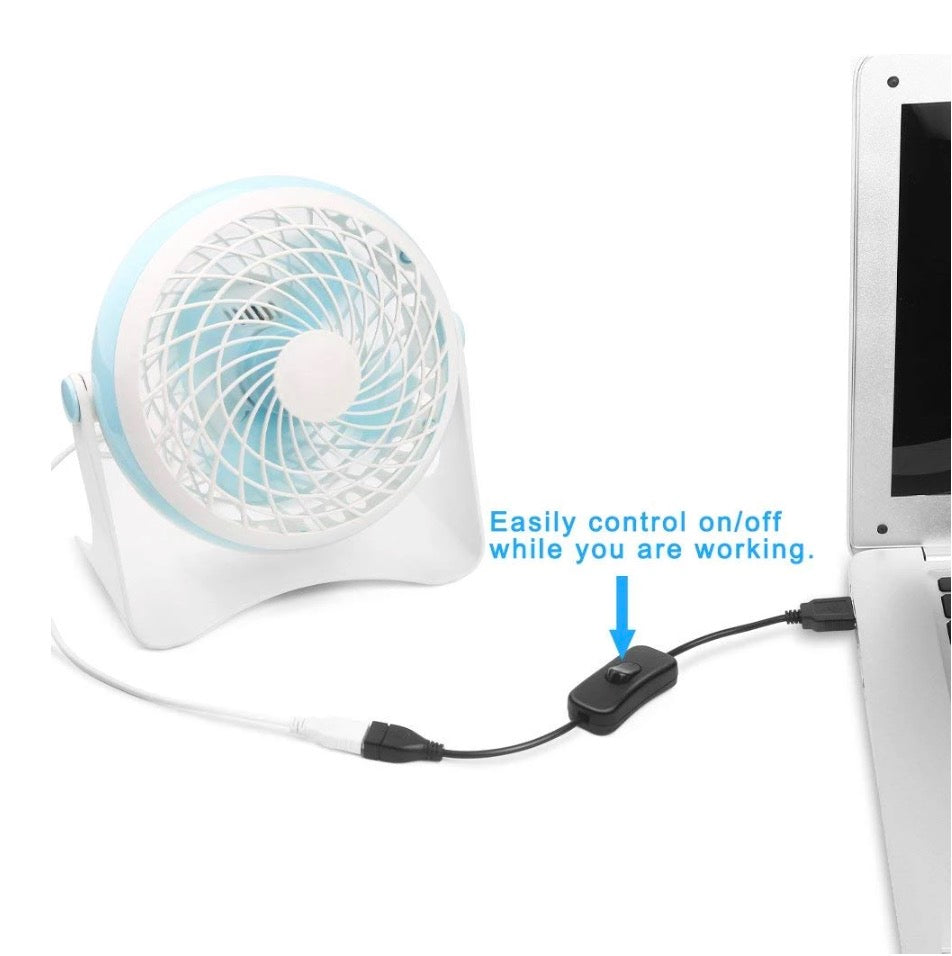 USB 2.0 A Male to Female Data Charging Extension Cable with On/Off Switch