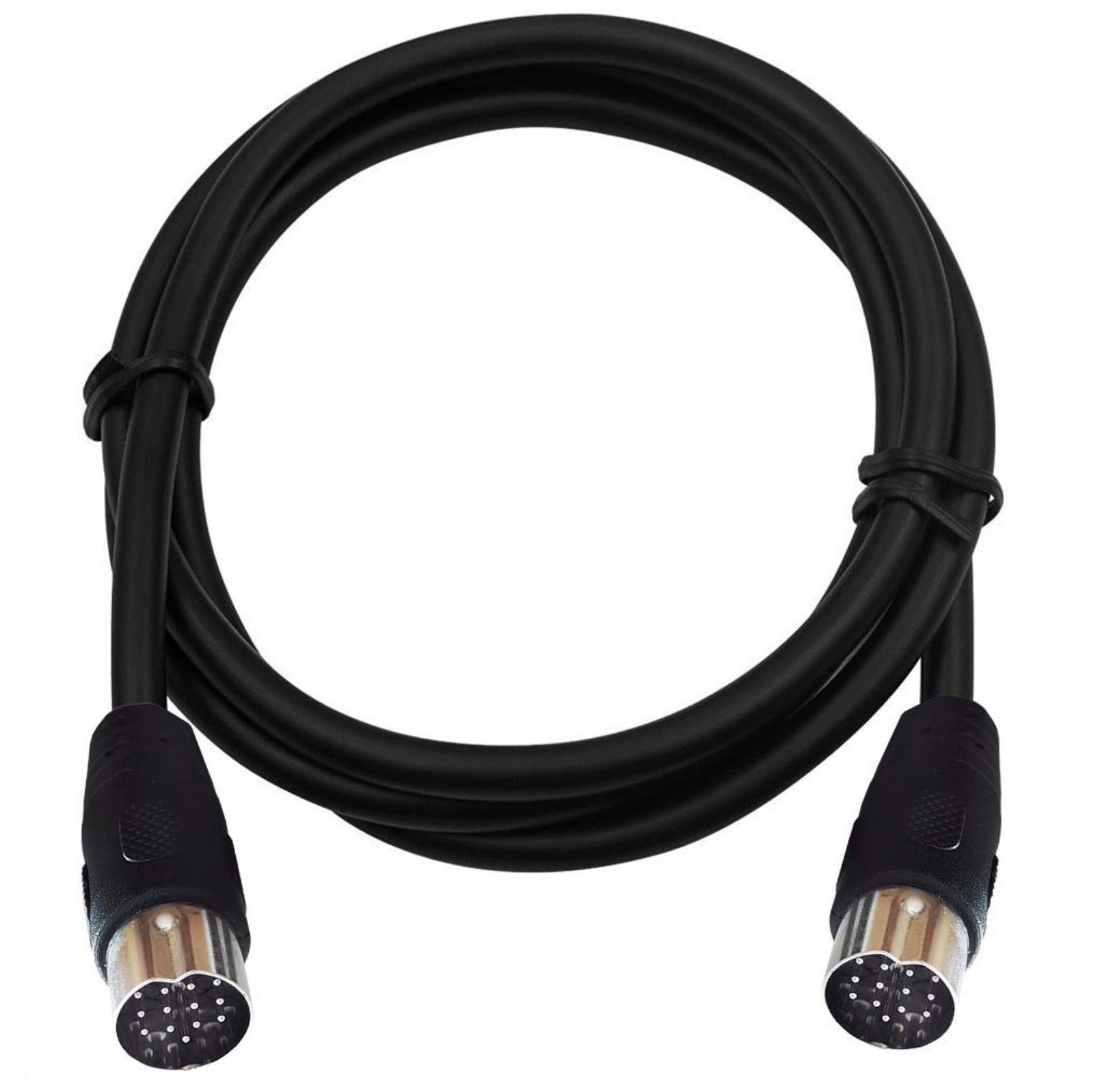 13 Pin Din Male to Male Audio Cable Ham Radio, Kenwood, Icom