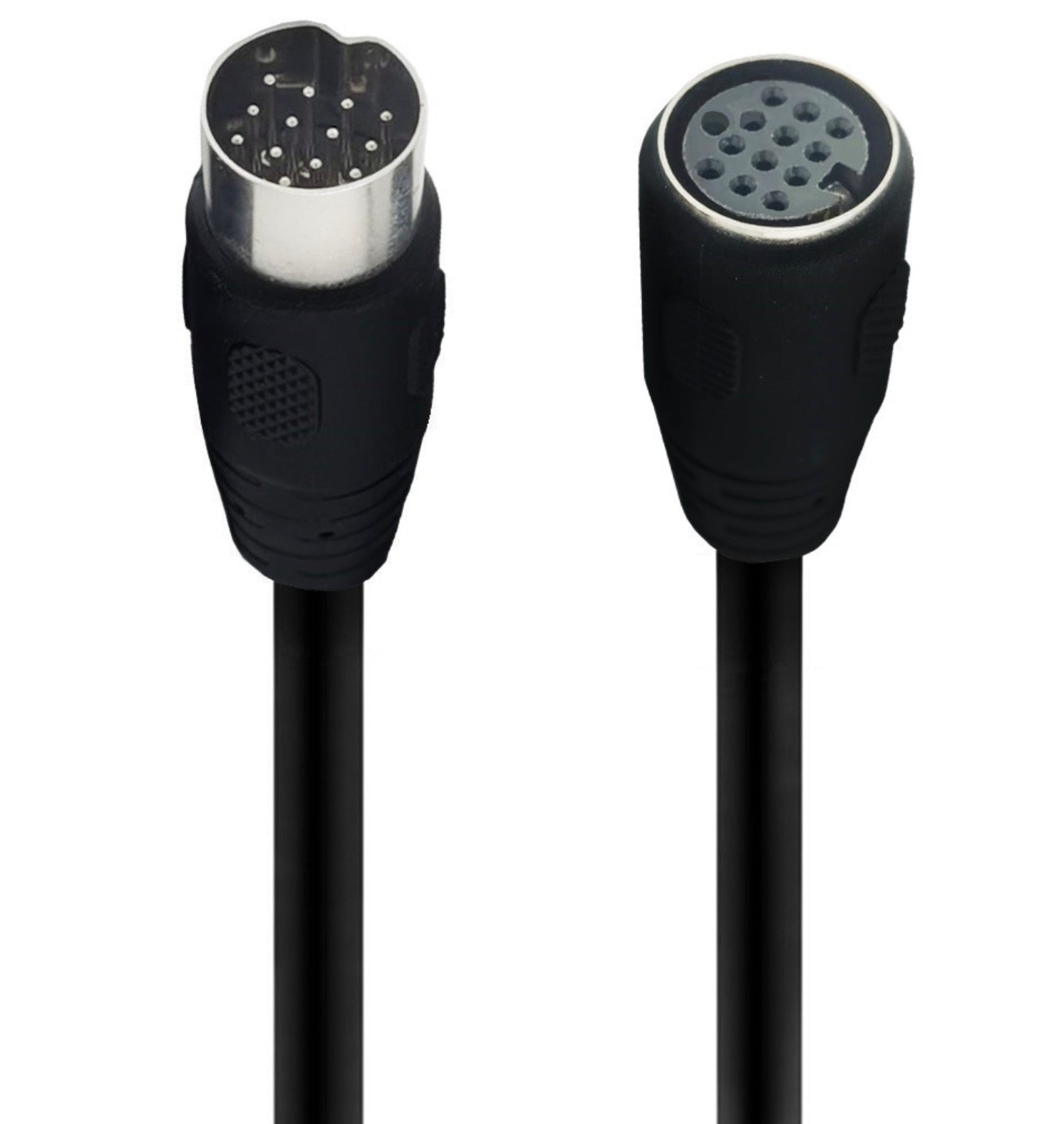 13 Pin Din Male to Female Extension Cable for Ham Radio, Icom Receivers, Kenwood