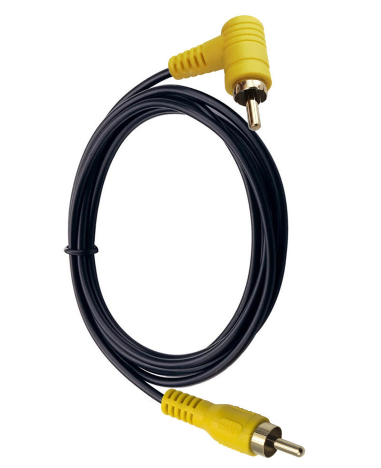 RCA Phono Male to Angled Male Composite Audio Video Cable