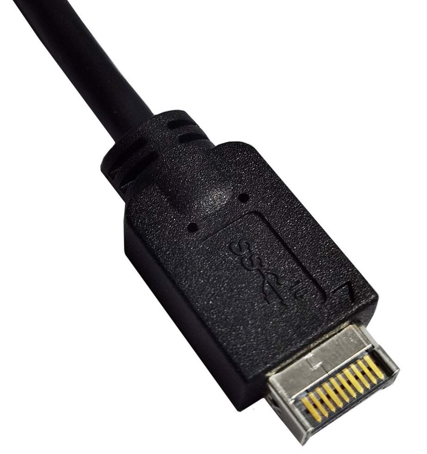 USB 3.1 Type E 24-pin Front Panel Header to USB 3.0 Type-A Male Extension Cable 0.5m