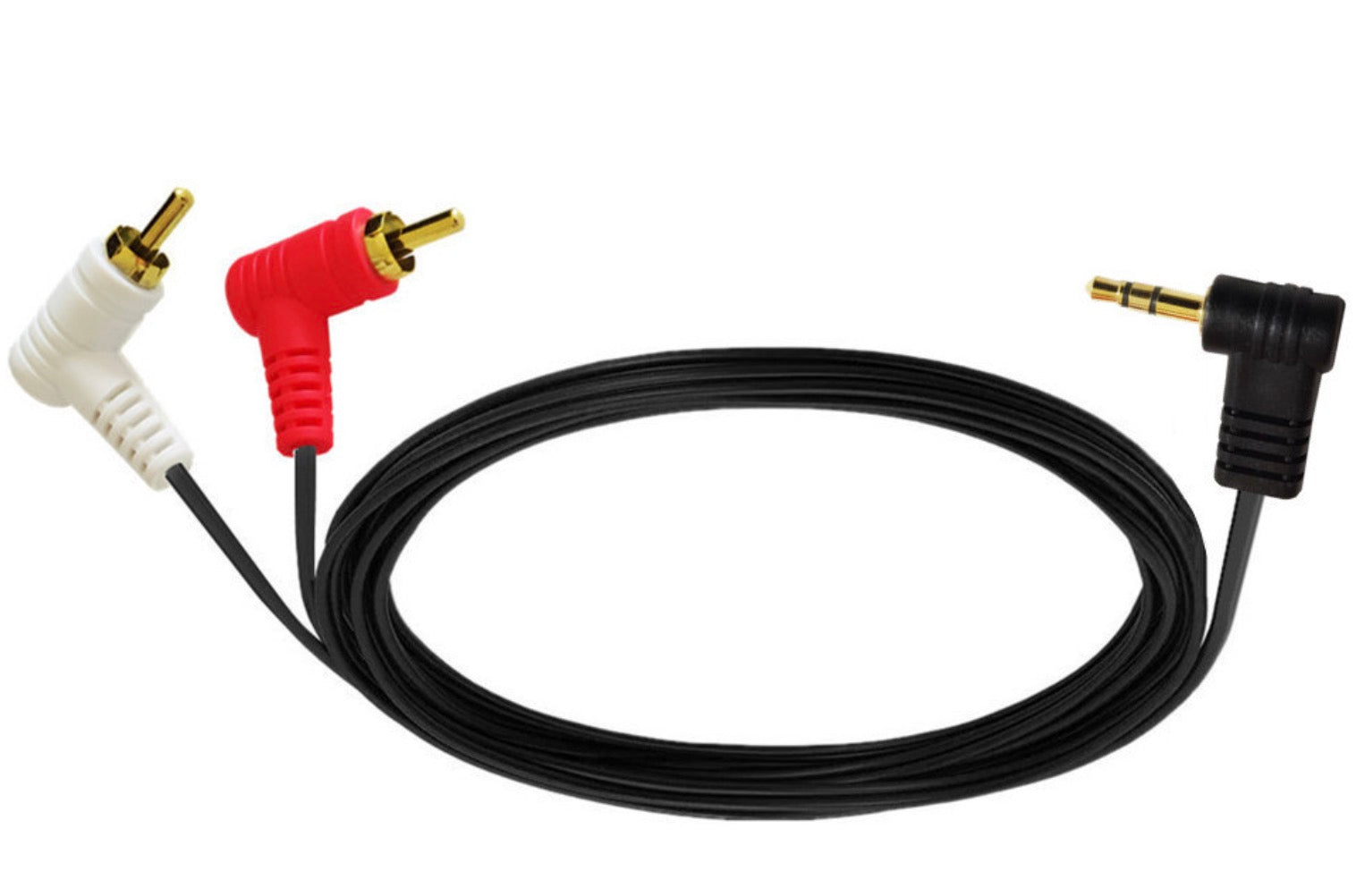 3.5mm 1/8 Stereo Mini Jack Male to 2 Male RCA Audio Cable 0.25m / 1.5m