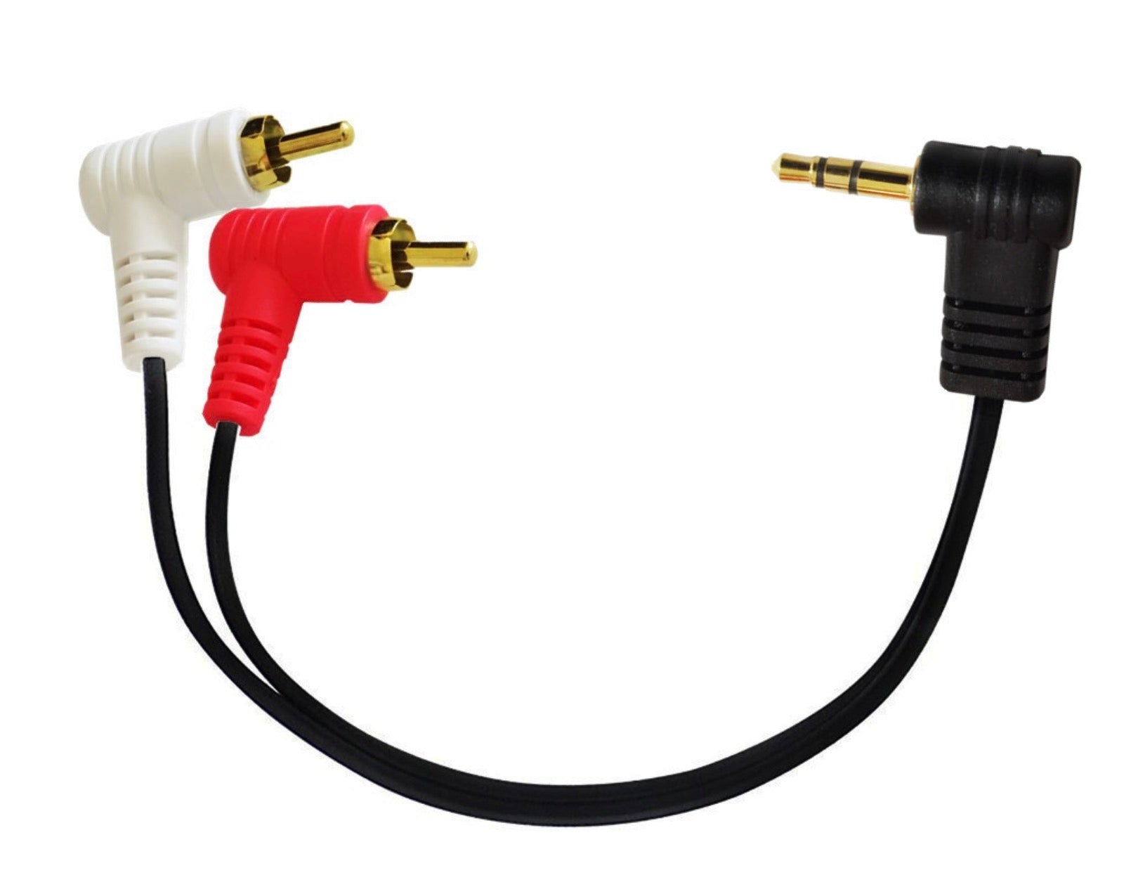 3.5mm 1/8 Stereo Mini Jack Male to 2 Male RCA Audio Cable 0.25m / 1.5m