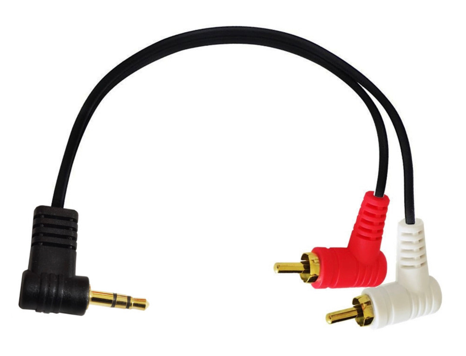 3.5mm 1/8 Stereo Mini Jack Male to 2 Male RCA Audio Cable 0.25m / 1.5m