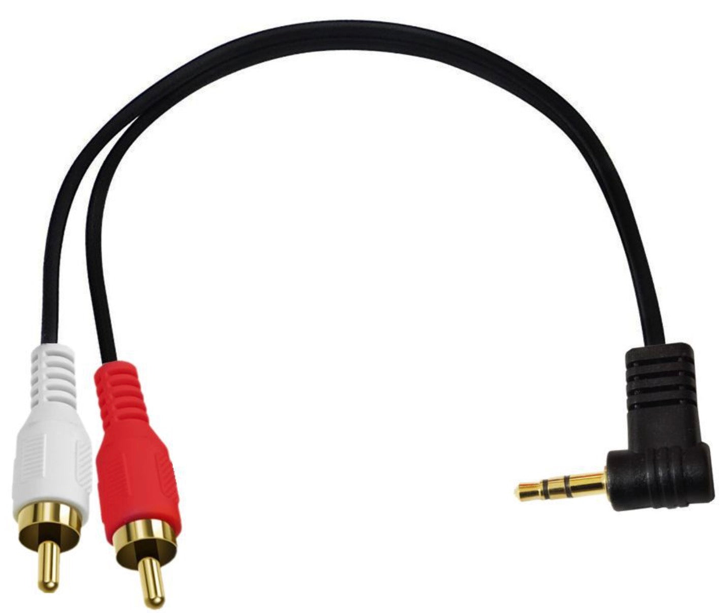 3.5mm 1/8 Stereo Mini Jack Male to 2 Male RCA Audio Cable 0.25m / 1.5m