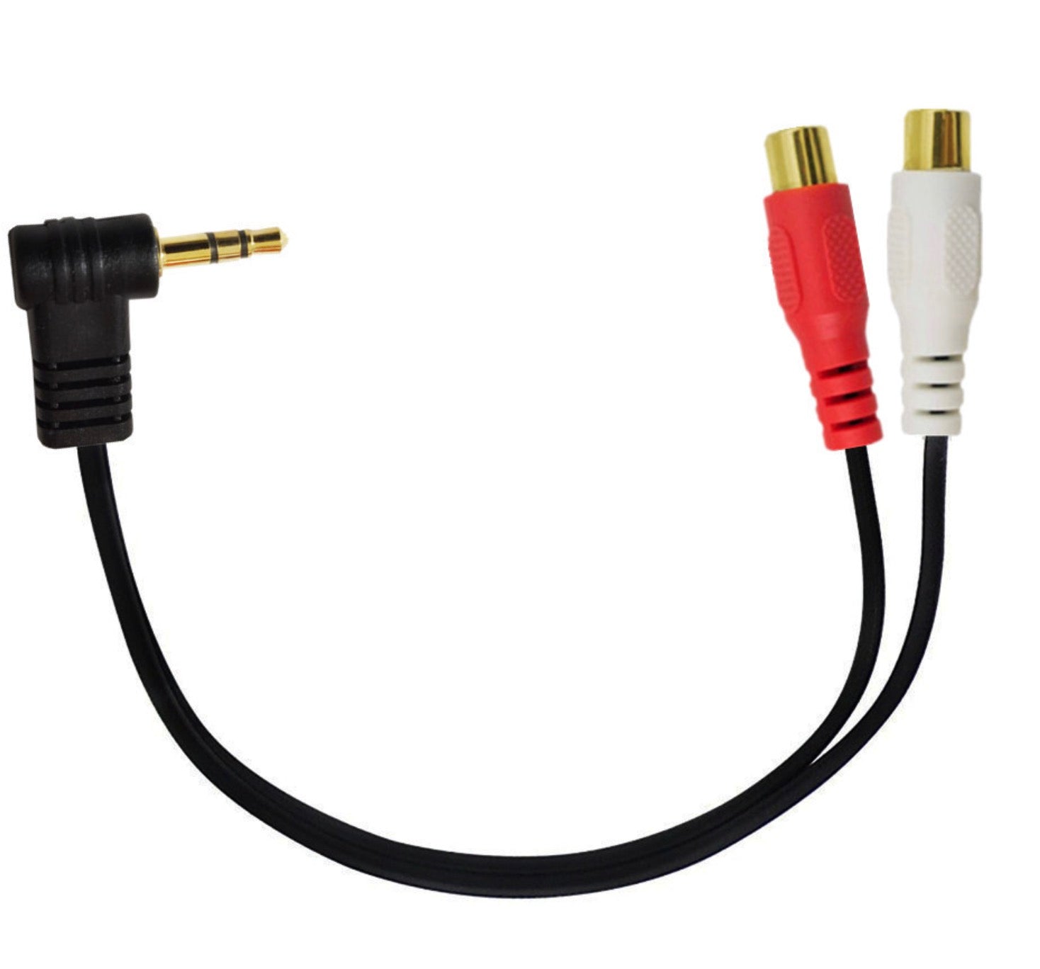 3.5mm TRS (1/8 in) Jack Male to 2 x RCA Female Audio Cable 0.25m / 1.5m