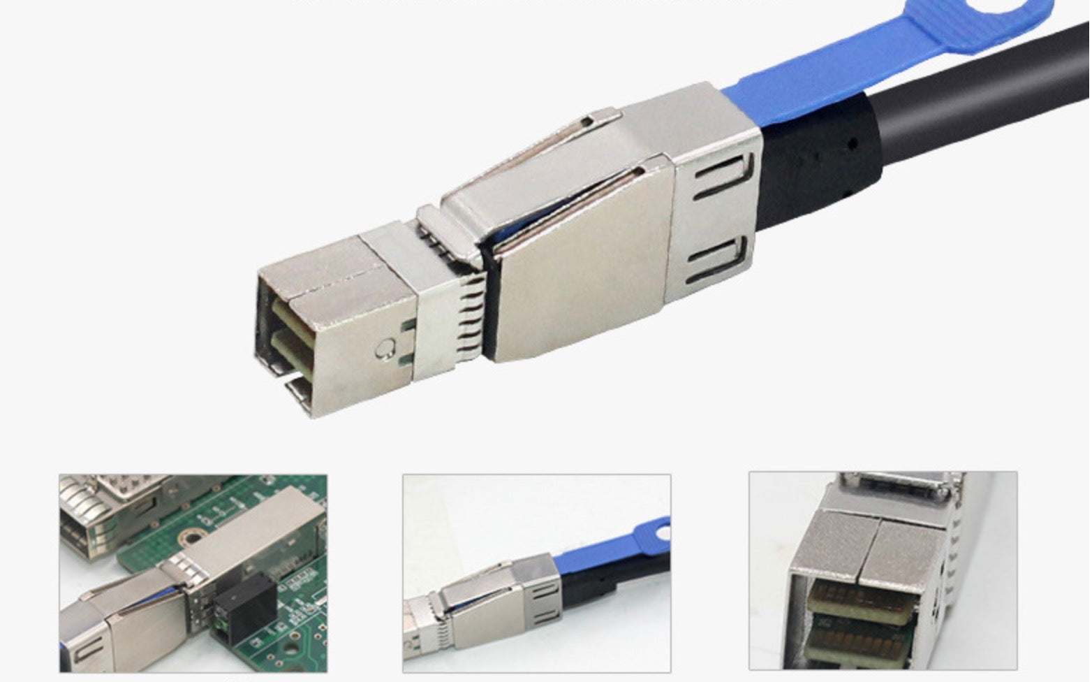 Mini SAS SFF-8644 to SFF-8088 26 Pin External Storage Data Cable 1m