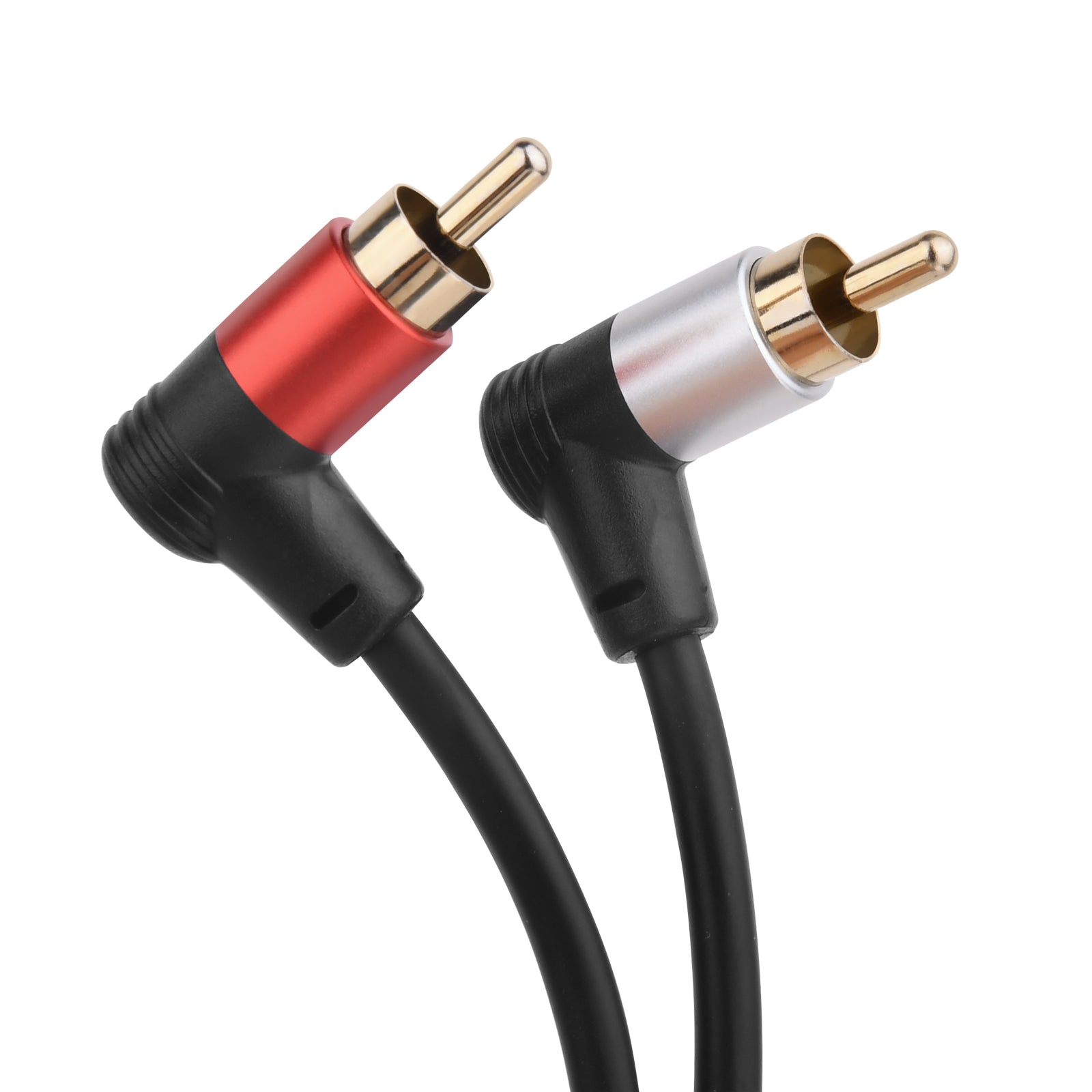 RCA Dual Phono Jack to 3.5mm Stereo Headphone Sound Audio Cable Y Splitter 1.5m