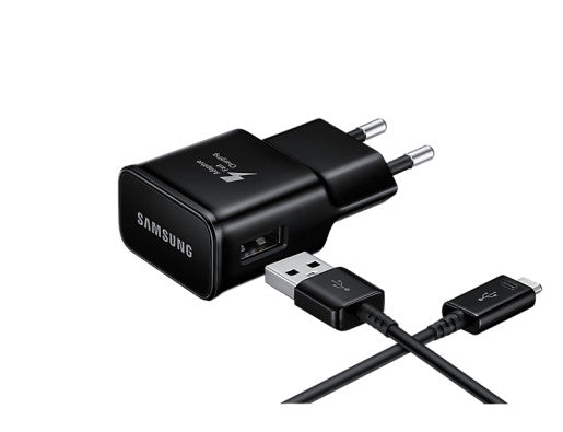 Samsung Fast Charging EU Mains Travel Adapter 15W (1.5m USB A - USB C Cable)