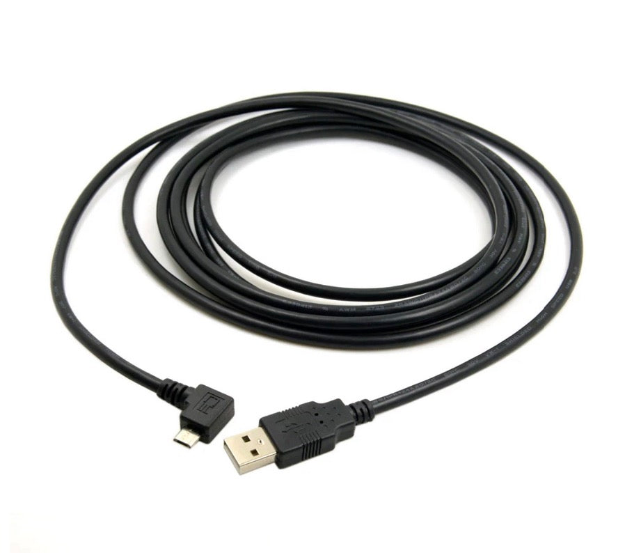 Micro 5 Pin USB Male to USB 2.0 Type A Data Charge Cable 3m