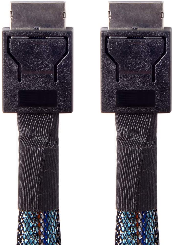 OCuLink PCIe SFF-8611 4i to OCuLink SFF-8611 SSD Data Active Cable 0.8m