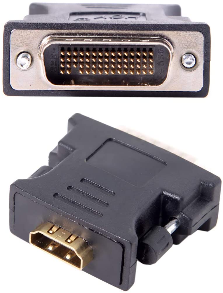 DMS 59pin Male to HDMI 1.4 19Pin Female Extension Adapter for PC Graphics Card