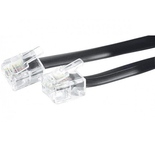 Hypertec 288120-HY RJ11 Male to RJ11 Male Telephone Cable 2M / 5M