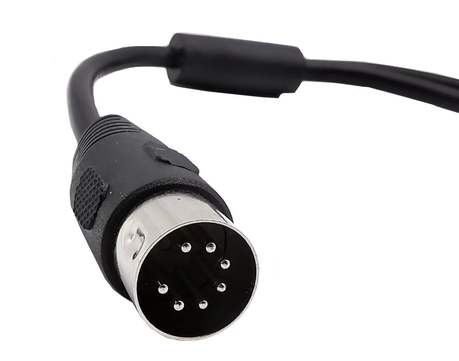 7-pin DIN male to dual 7-pin DIN female Y splitter cable