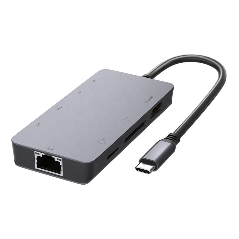 8-in-1 USB-C hub with Ethernet and 4K HDMI