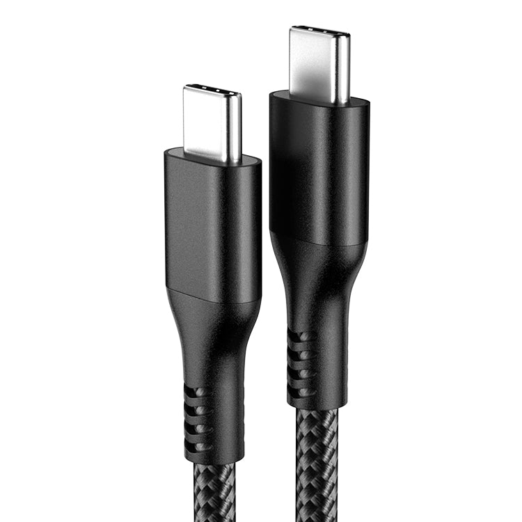 Braided USB-C PD charging cable for laptop and tablet