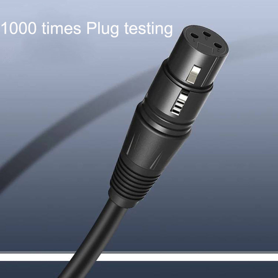 XLR 3 pin Male to XLR Female Audio Microphone Cable 5m