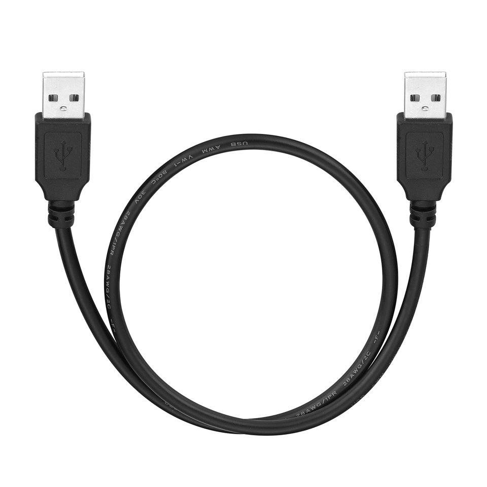 USB 2.0 Type A Male to Type A Male Data Cable
