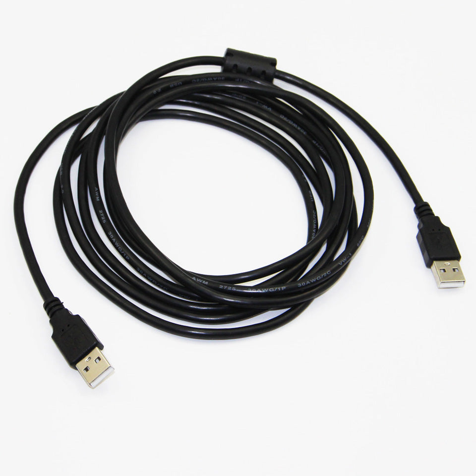 USB 2.0 Type A Male to Type A Male Data Cable